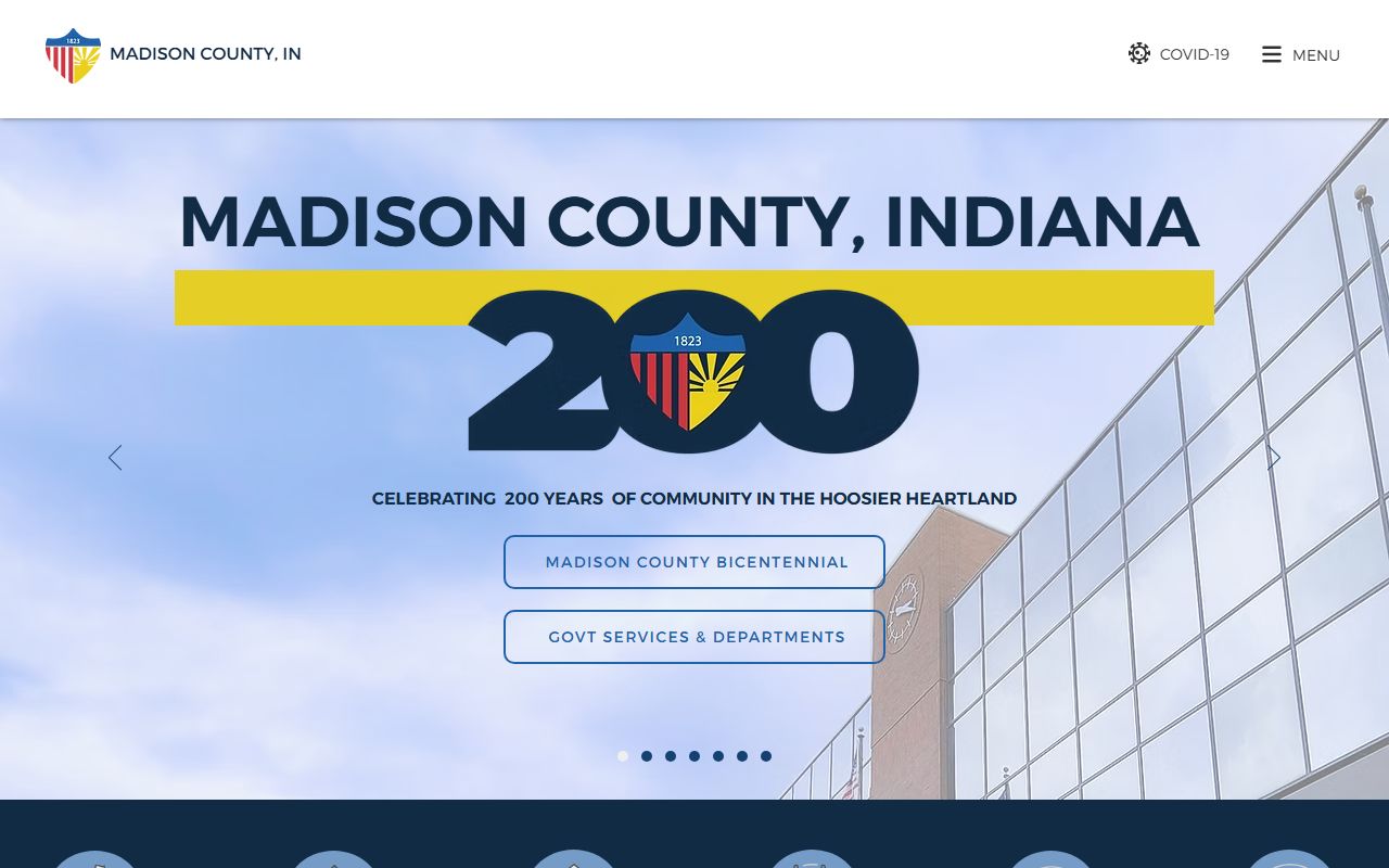 Madison County homepage for Madison County DUI Records